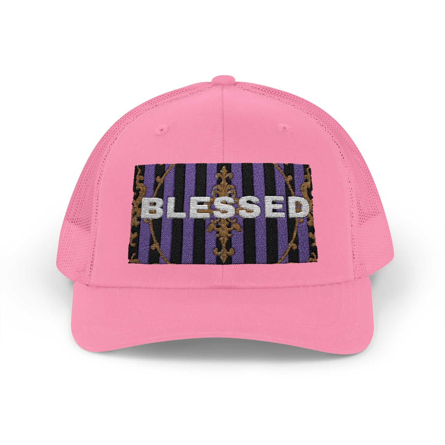 Blessed Snapback Trucker Cap, Casual Hat for Everyday Wear, Perfect Gift for Friends, Outdoor Activities, Spiritual Vibes