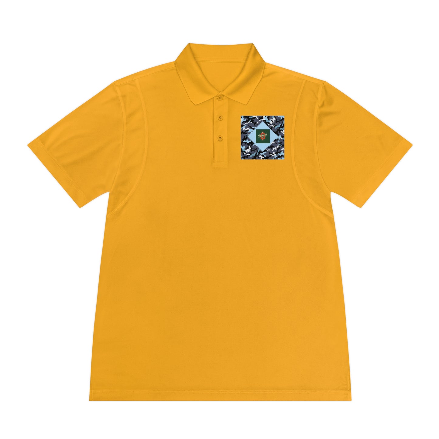 Men's Sport Polo Shirt - Camo & Diamond 8
