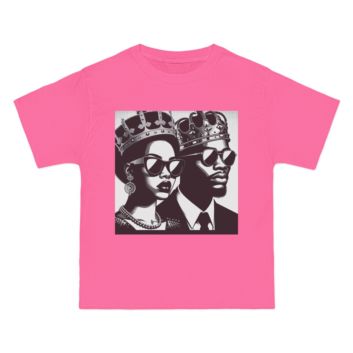 Royalty-Inspired Unisex Graphic Tee - Stylish Casual Wear for Kings and Queens, Unique Gift, Fashion Statement, Streetwear
