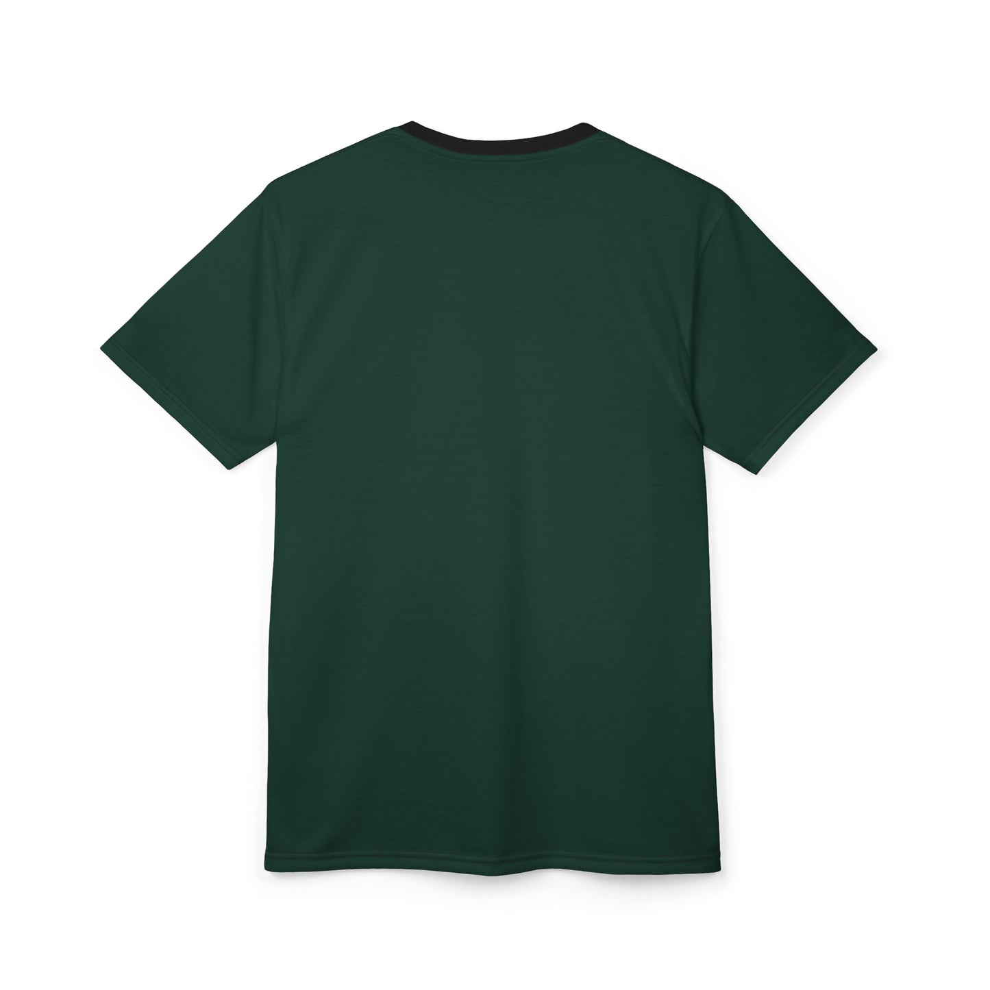Stylish Midnight Green Unisex AOP Tee for All Occasions, Casual Wear, Gift for Him/Her, Trendy Streetwear, Comfortable Everyday Tee