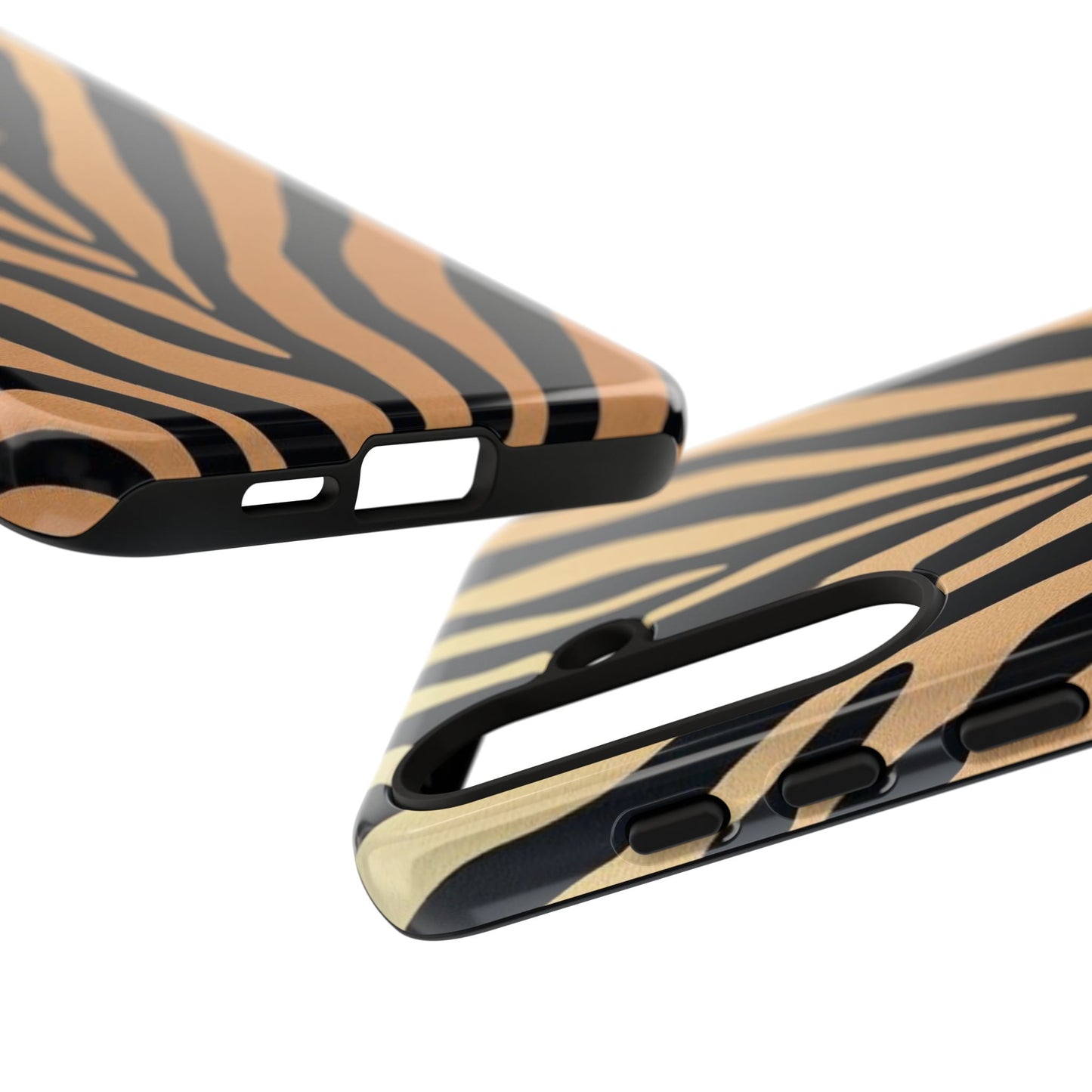 Zebra Print Tough Phone Case