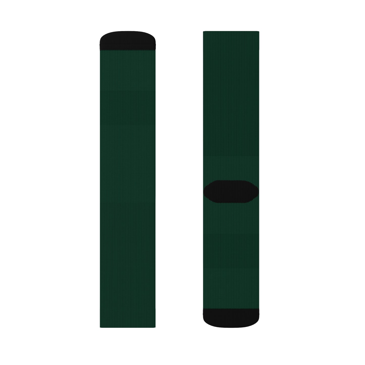 Stylish Midnight Green Sublimation Socks for Comfort and Personalization | Unique Gift for Sock Lovers, Cozy & Fun, Everyday Wear