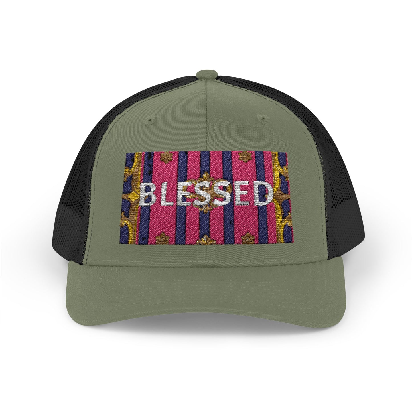 Blessed Snapback Trucker Cap - Inspirational Hat for Faith, Casual Wear, Gifts, Outdoor Activities, Summer Style
