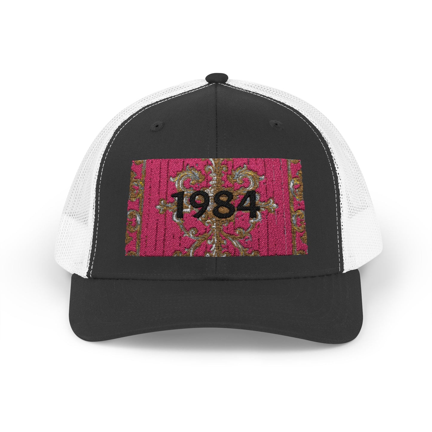 Vibrant 1984 Snapback Trucker Cap, Retro Cap for Summer, Trendy Baseball Hat, Fashionable Gift, Perfect for Festivals