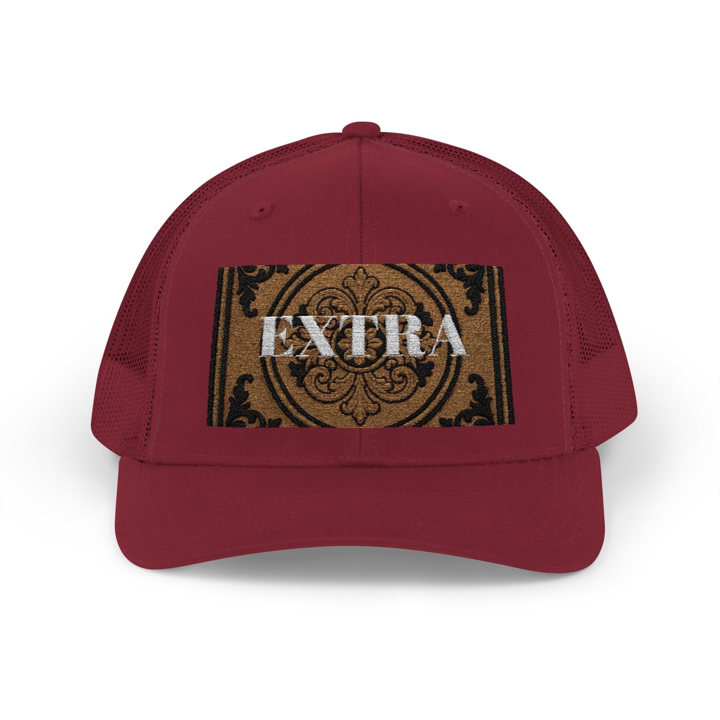 Stylish Extra Baroque Trucker Cap with Vintage Design - Perfect for Casual Outings, Summer Festivals, and Gift Giving, Fashion Hat, Trendy Headwear
