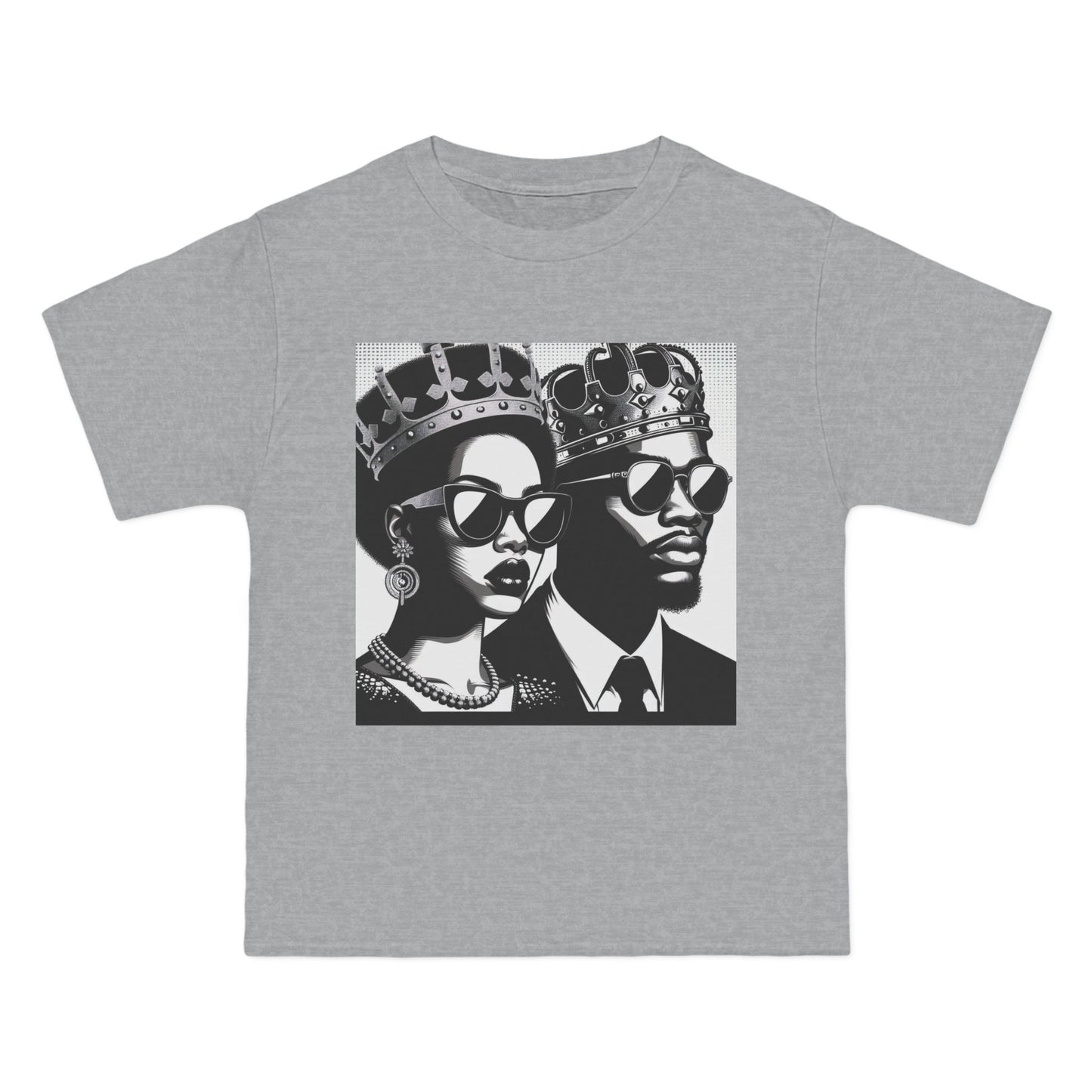 Royalty-Inspired Unisex Graphic Tee - Stylish Casual Wear for Kings and Queens, Unique Gift, Fashion Statement, Streetwear