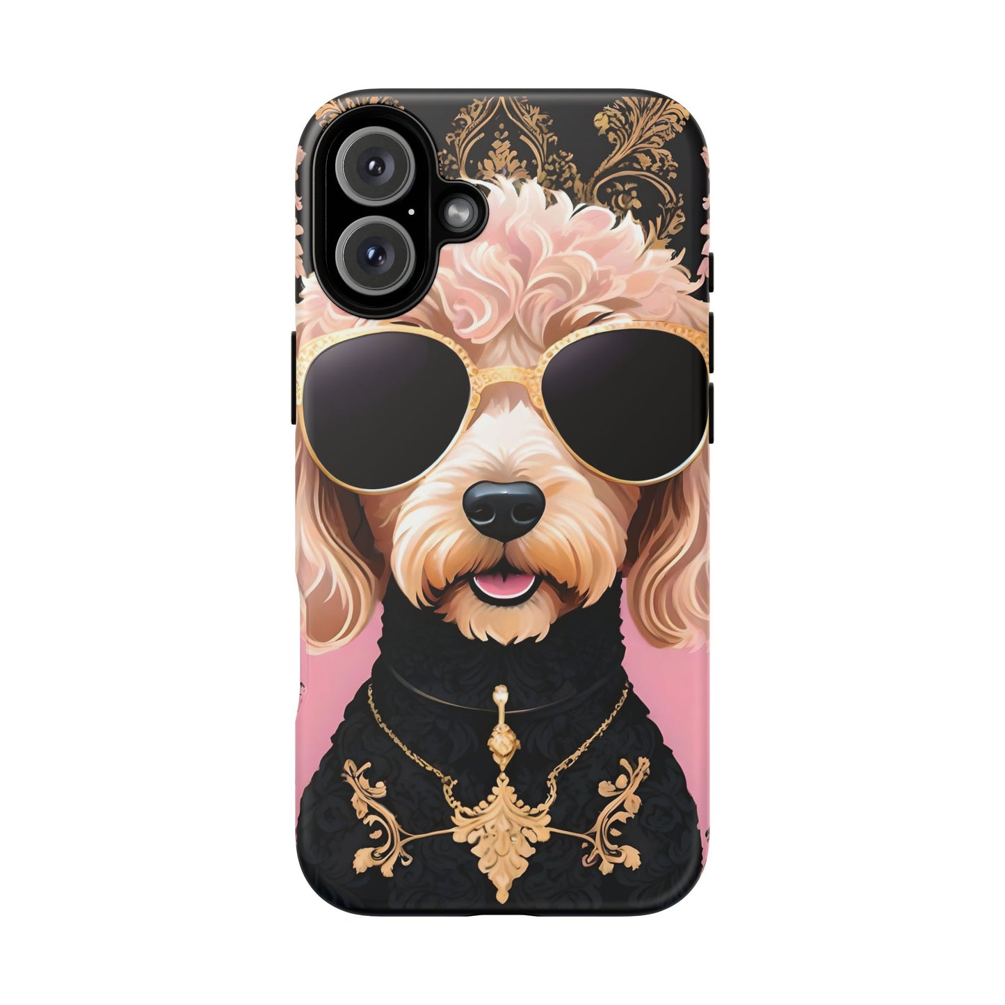 Phone Case - Golden Doodle In Sunglasses Tough Case