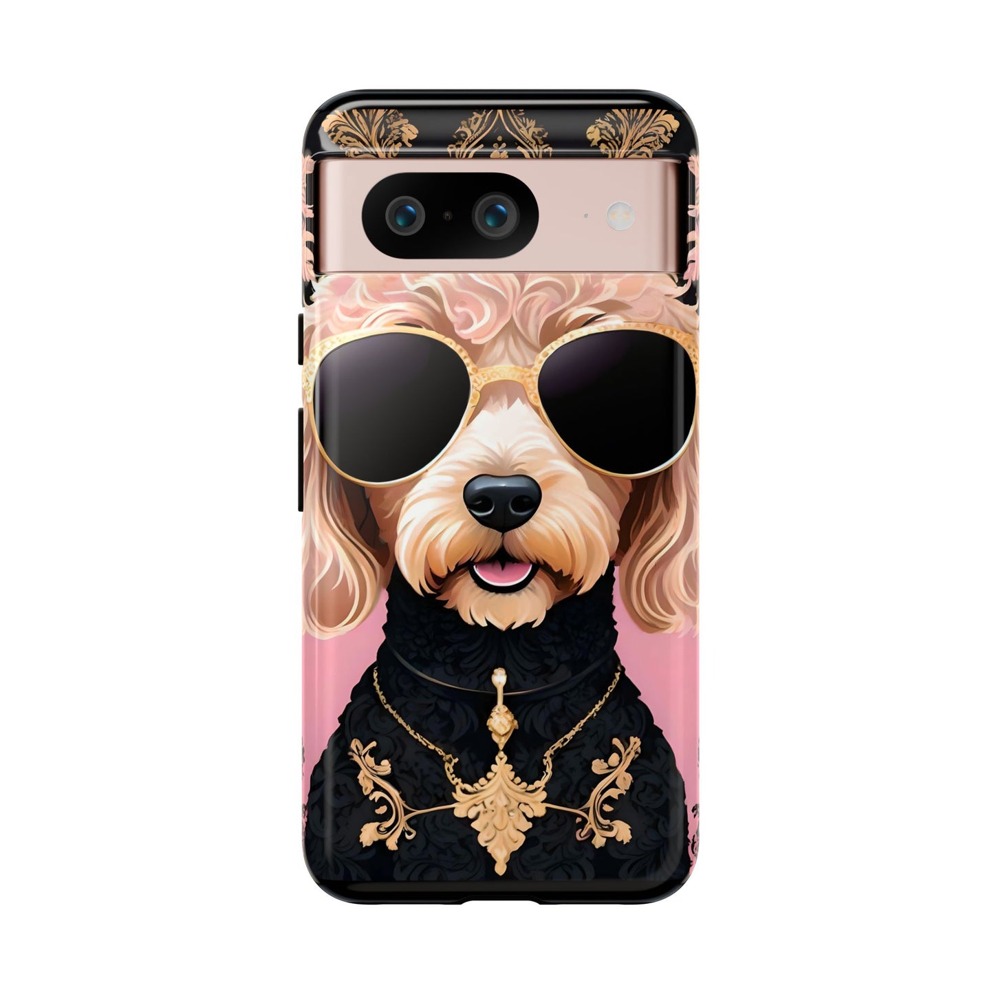 Phone Case - Golden Doodle In Sunglasses Tough Case