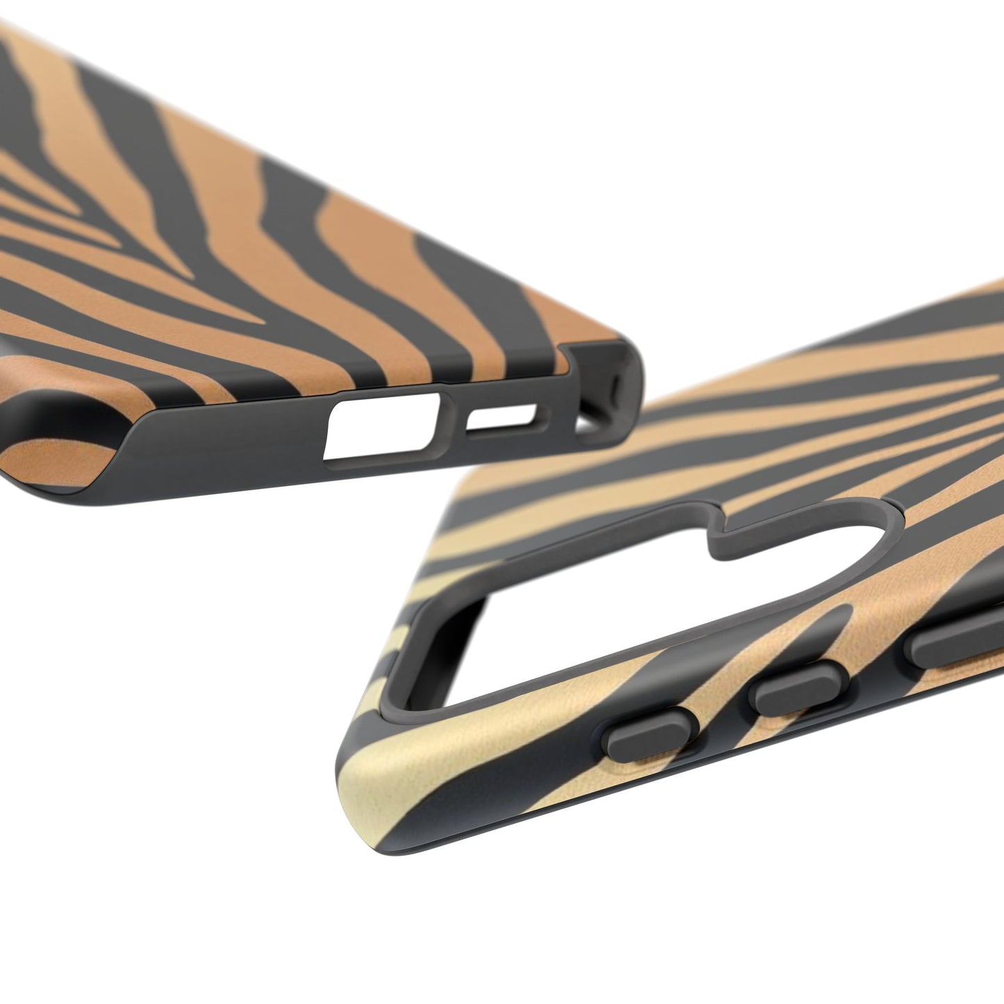 Zebra Print Tough Phone Case