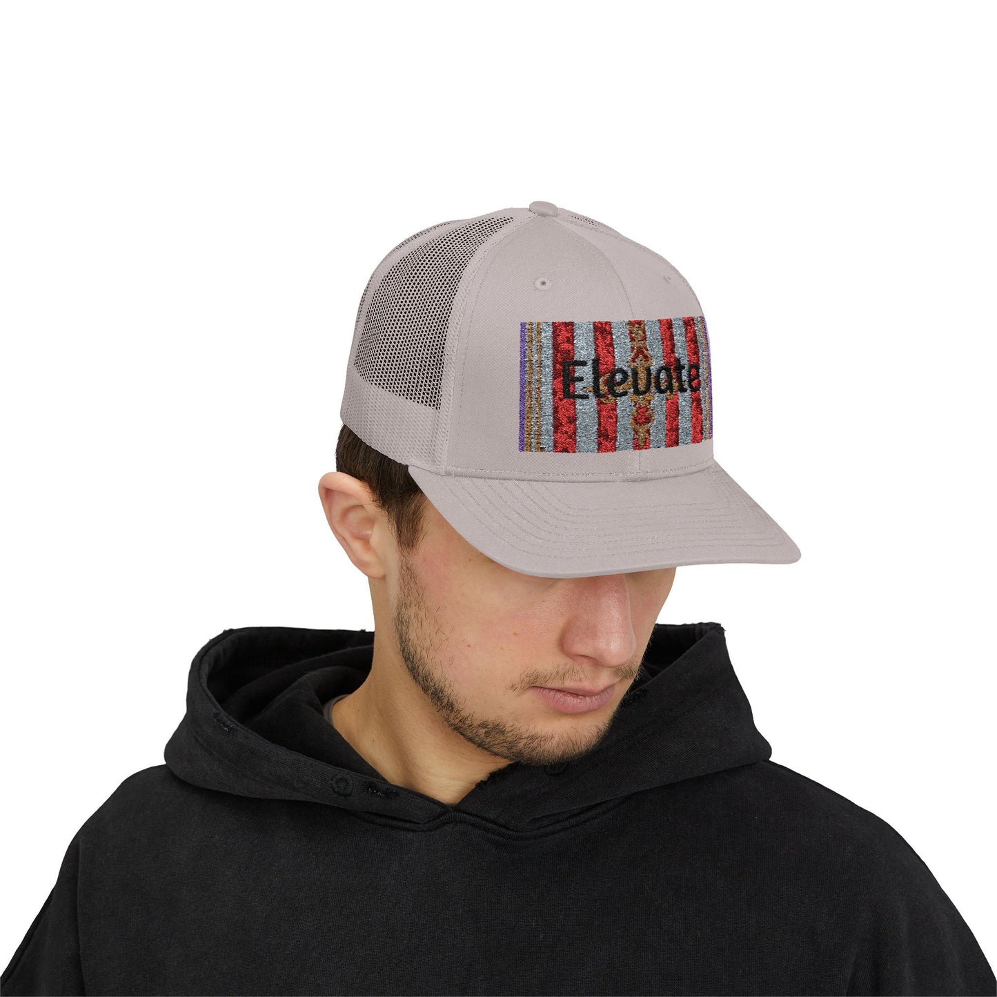 Electrifying Snapback Trucker Cap | Cool Style, Trendy Accessory, Gift for Him, Festival Headwear, Summer Essential - Elevate