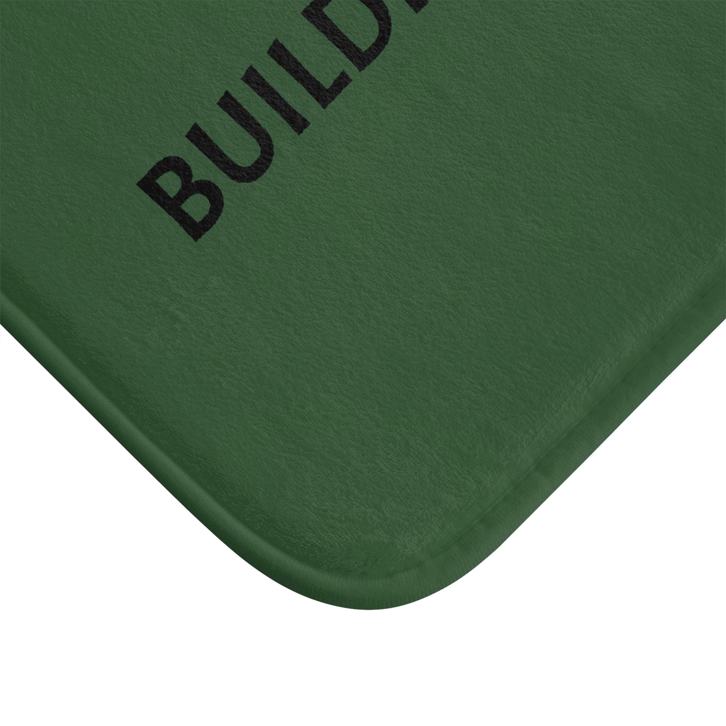 Inspirational Bath Mat - Building Legacy, Bathroom Decor, Home Accessories, Motivational Gift, Wellness Reminder