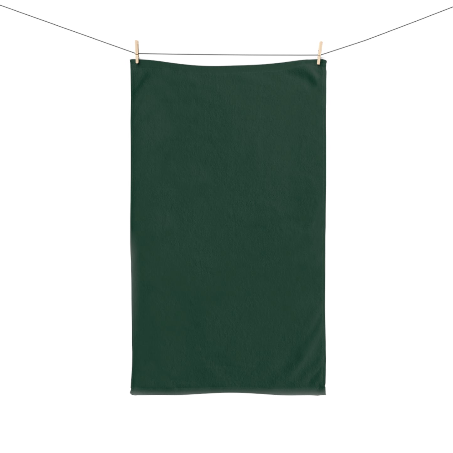 Stylish Midnight Green Hand Towel for Home Decor, Kitchen, Bathroom, Gift for Housewarming, Birthdays, Holidays