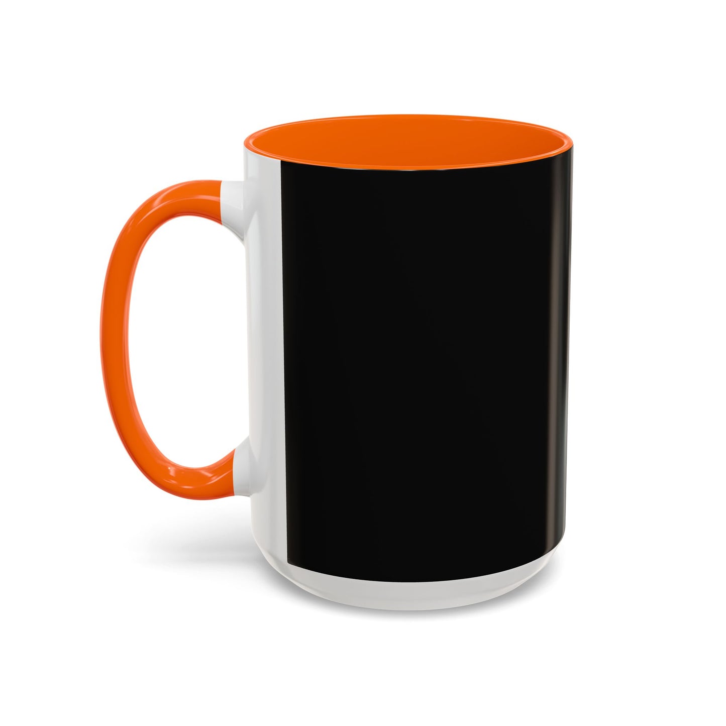 Stylish Black Accent Coffee Mug for Home or Office | Perfect Gift for Coffee Lovers, Unique Black Mug, Customizable Drinkware