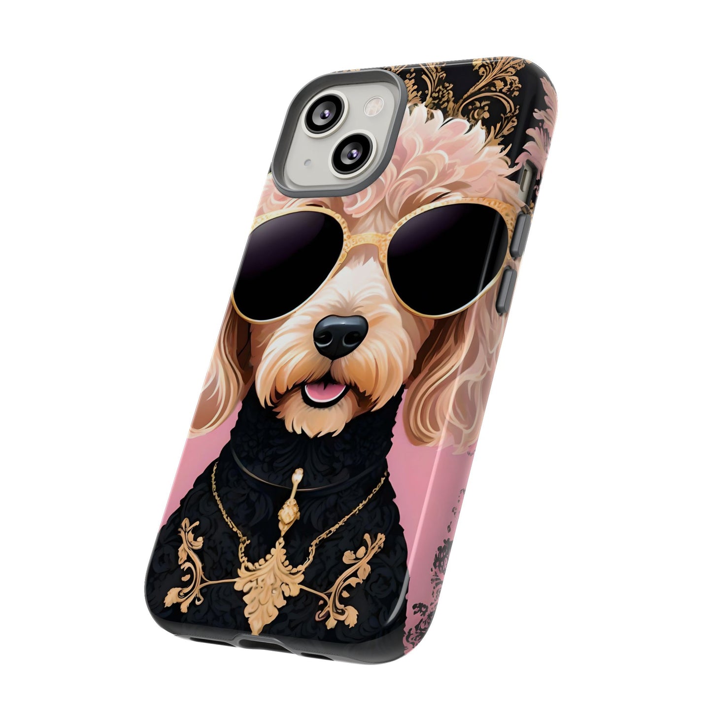 Phone Case - Golden Doodle In Sunglasses Tough Case