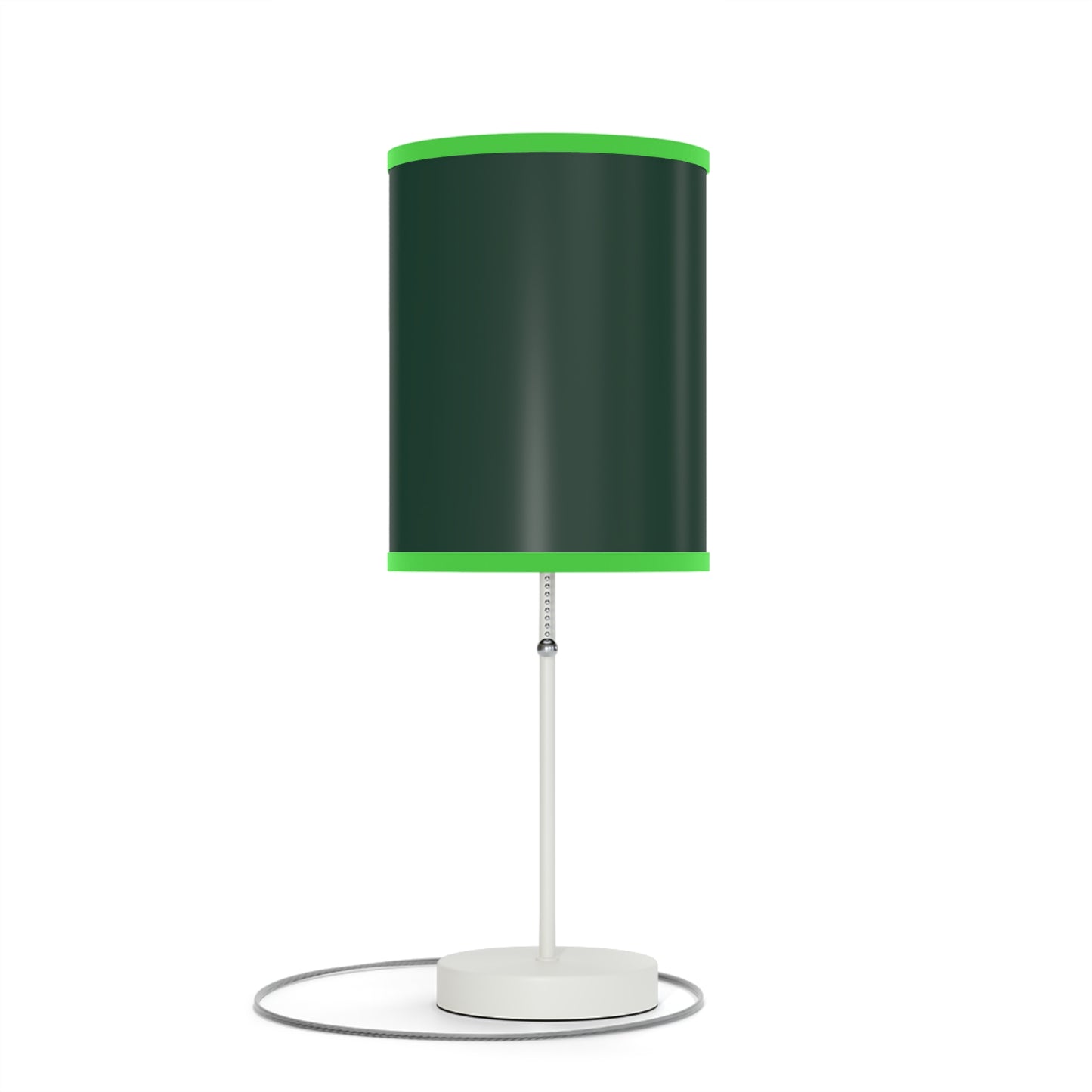 Modern Midnight Green Table Lamp, Stylish Lighting for Home Decor, Green Lamp, USB/CA Plug, Elegant Nightstand Light, Minimalist Design