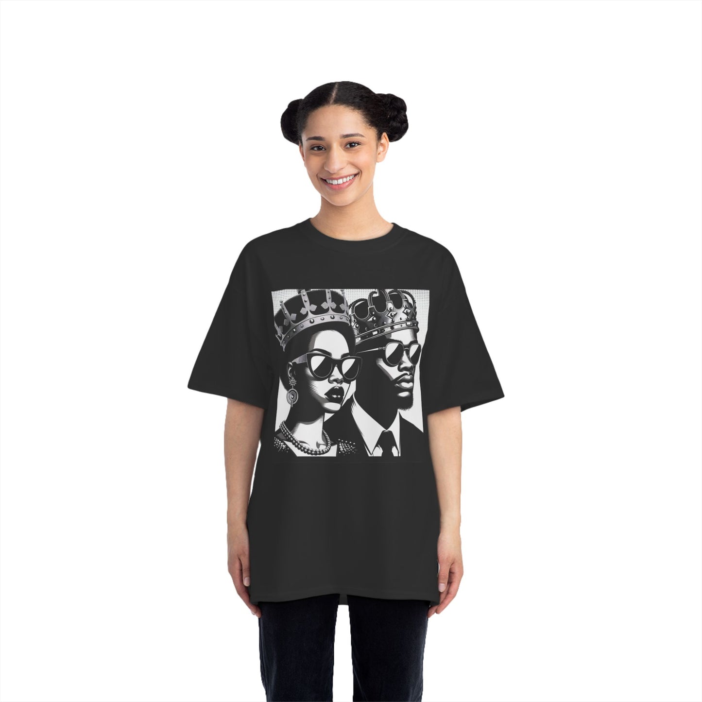 Royalty-Inspired Unisex Graphic Tee - Stylish Casual Wear for Kings and Queens, Unique Gift, Fashion Statement, Streetwear
