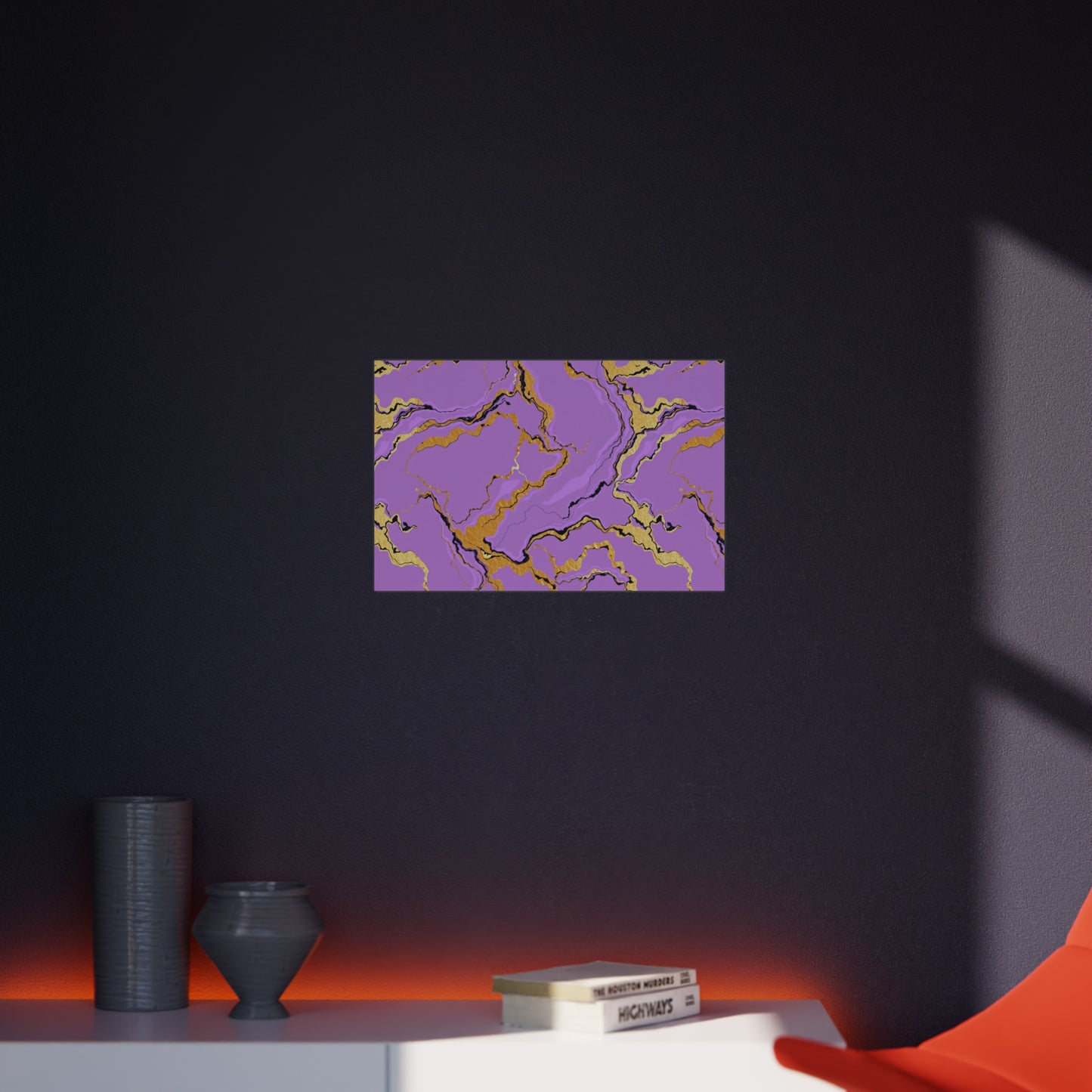 Lavender Marble Foam Board Decor, Stylish Wall Art, Home Office Decor, Unique Gift, Art Display Board