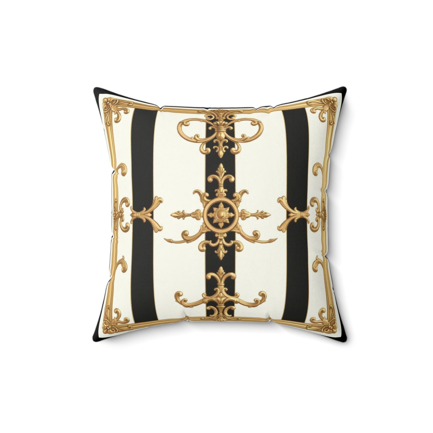 Elegant Baroque Decorative Pillow | Luxurious Home Decor, Throw Cushion, Living Room Accent, Holiday Gift