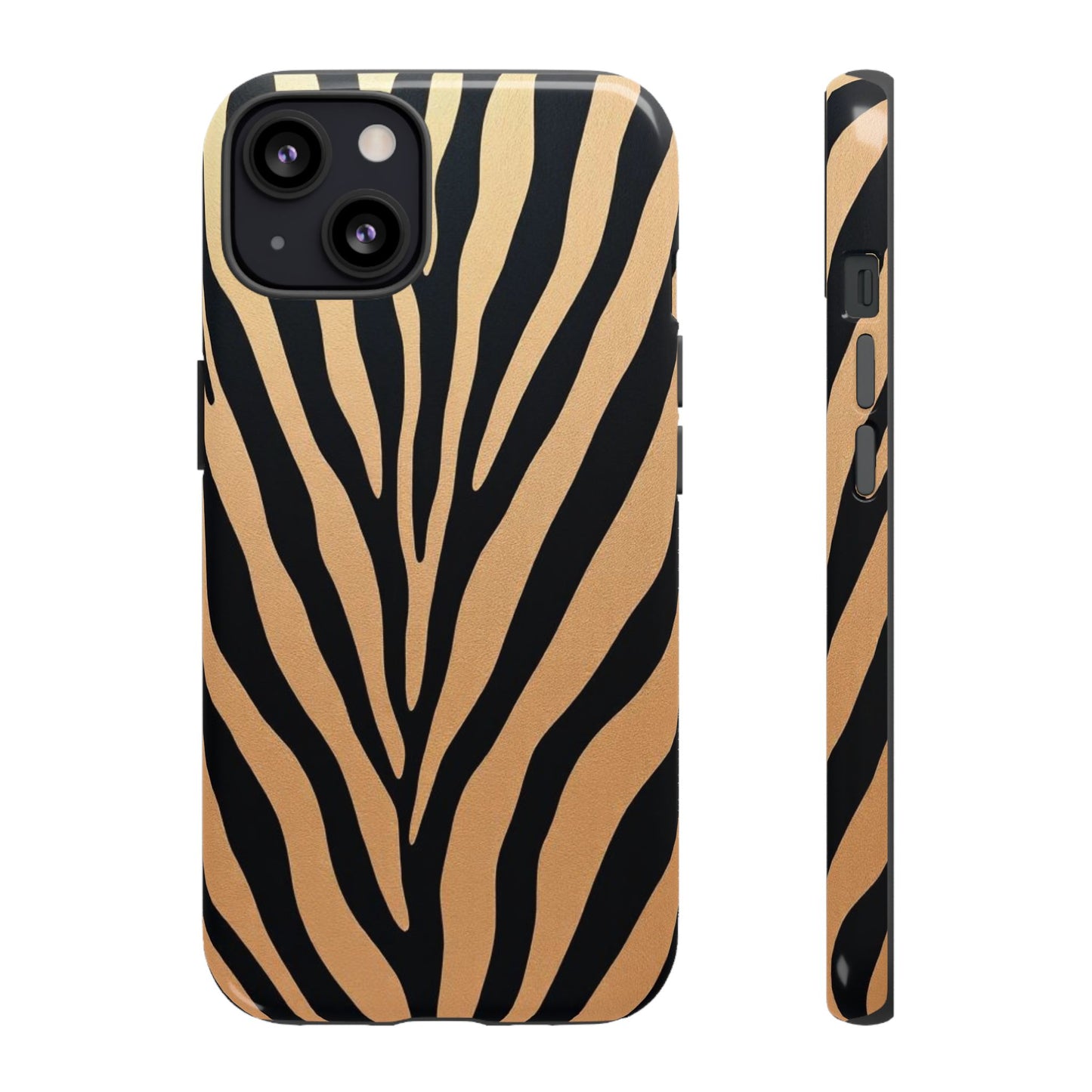 Zebra Print Tough Phone Case