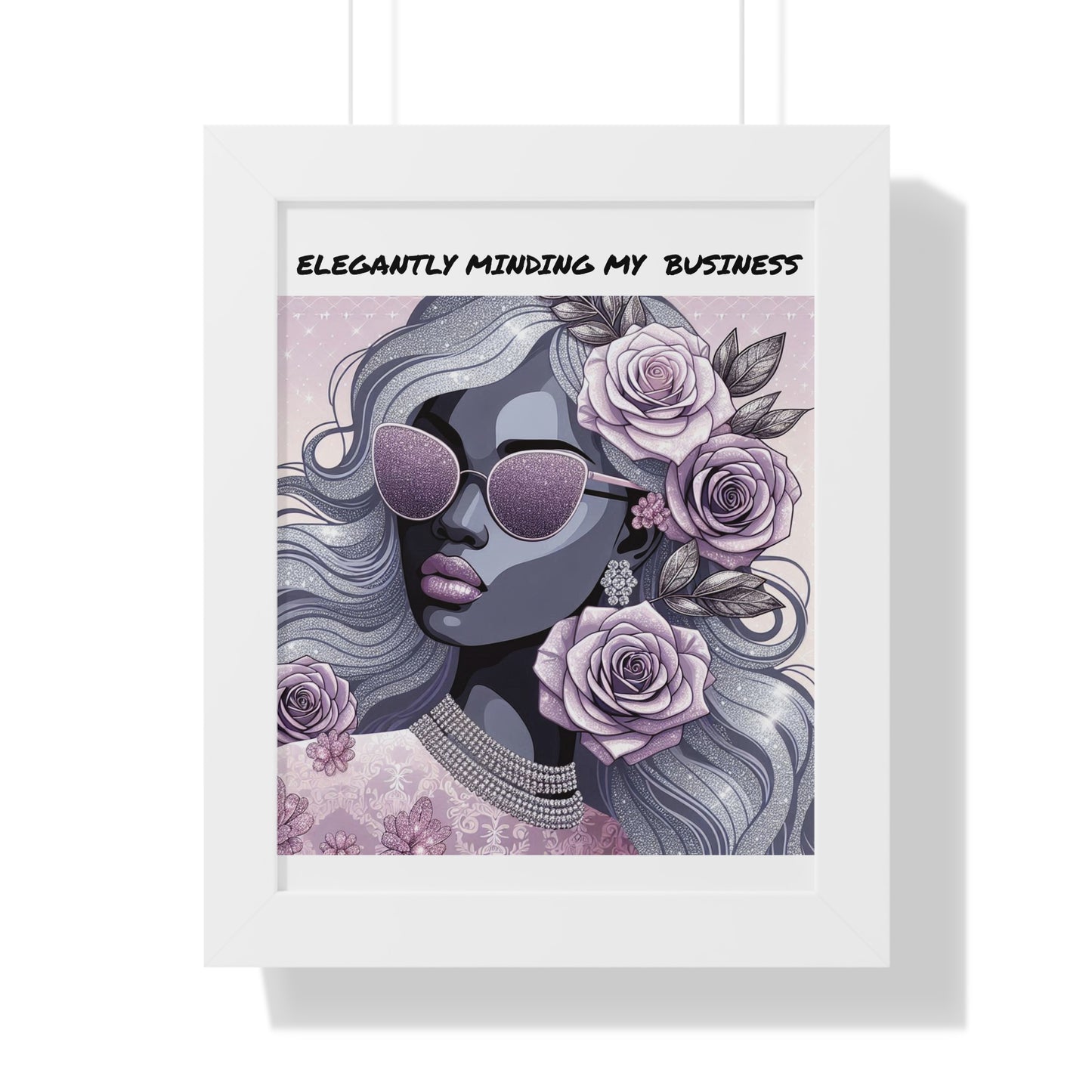 Elegant Business Minded Poster - Wall Art for Confident Women
