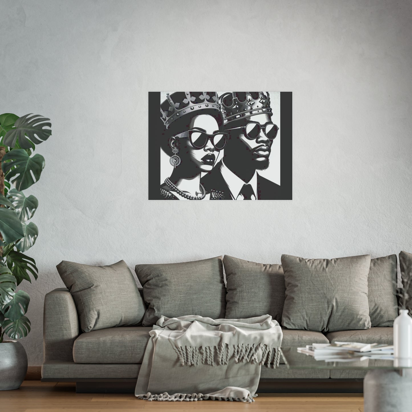 Royalty-Inspired Satin and Archival Matte Posters, Modern Wall Art, Home Decor, Gift for Him/Her, Motivational Art