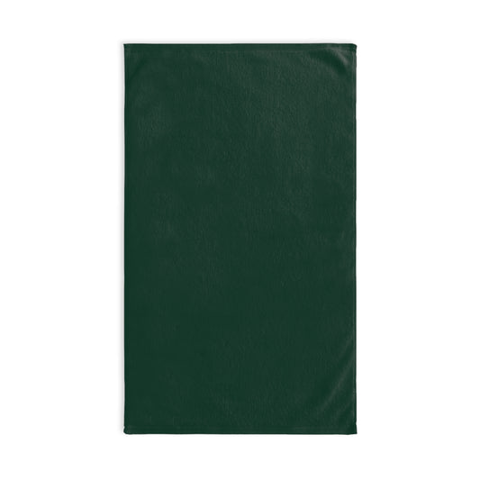 Stylish Midnight Green Hand Towel for Home Decor, Kitchen, Bathroom, Gift for Housewarming, Birthdays, Holidays