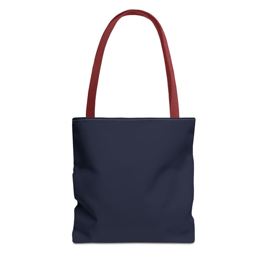 Lunar Midnight Tote Bag, Stylish AOP Tote, Reusable Eco-Friendly Bag, Everyday Carry Bag, Perfect for Shopping, Travel, Gifts