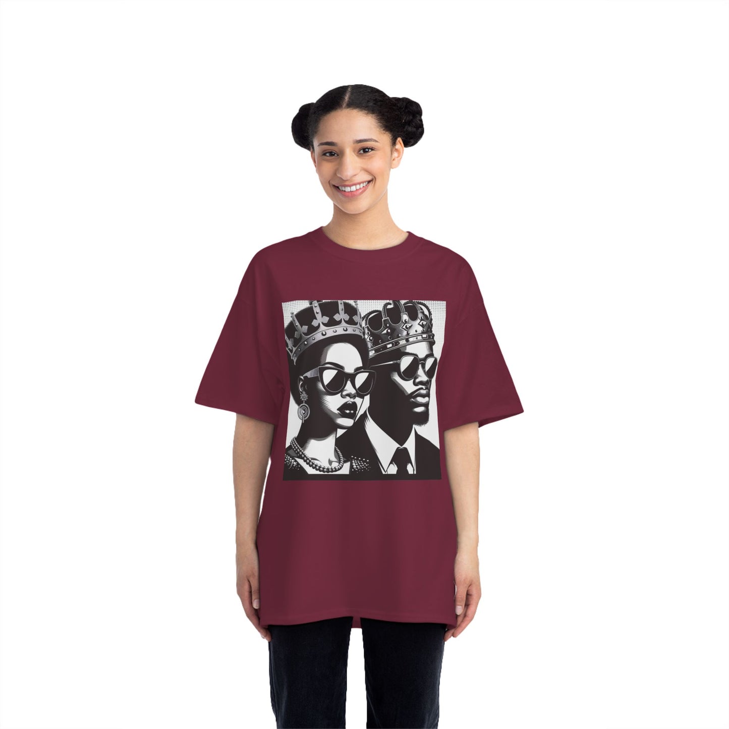 Royalty-Inspired Unisex Graphic Tee - Stylish Casual Wear for Kings and Queens, Unique Gift, Fashion Statement, Streetwear