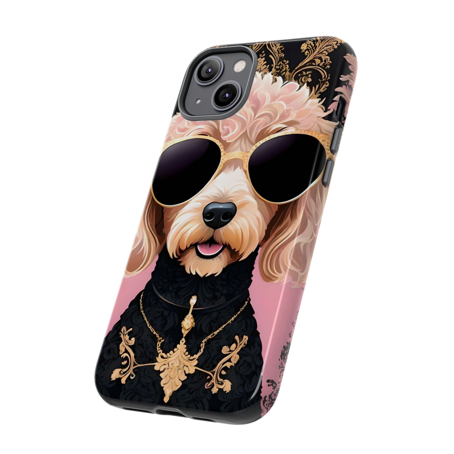 Phone Case - Golden Doodle In Sunglasses Tough Case