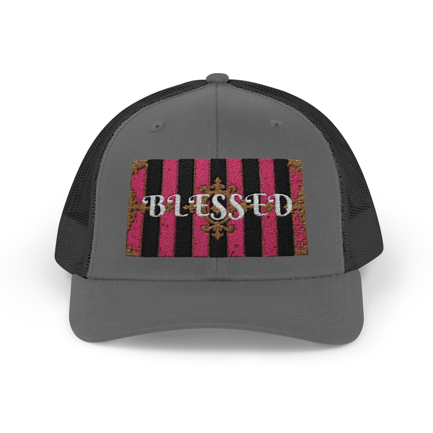 Blessed Snapback Trucker Cap, Inspirational Hat, Casual Headwear, Faith-Based Gift, Trendy Accessory, Ideal for Daily Wear