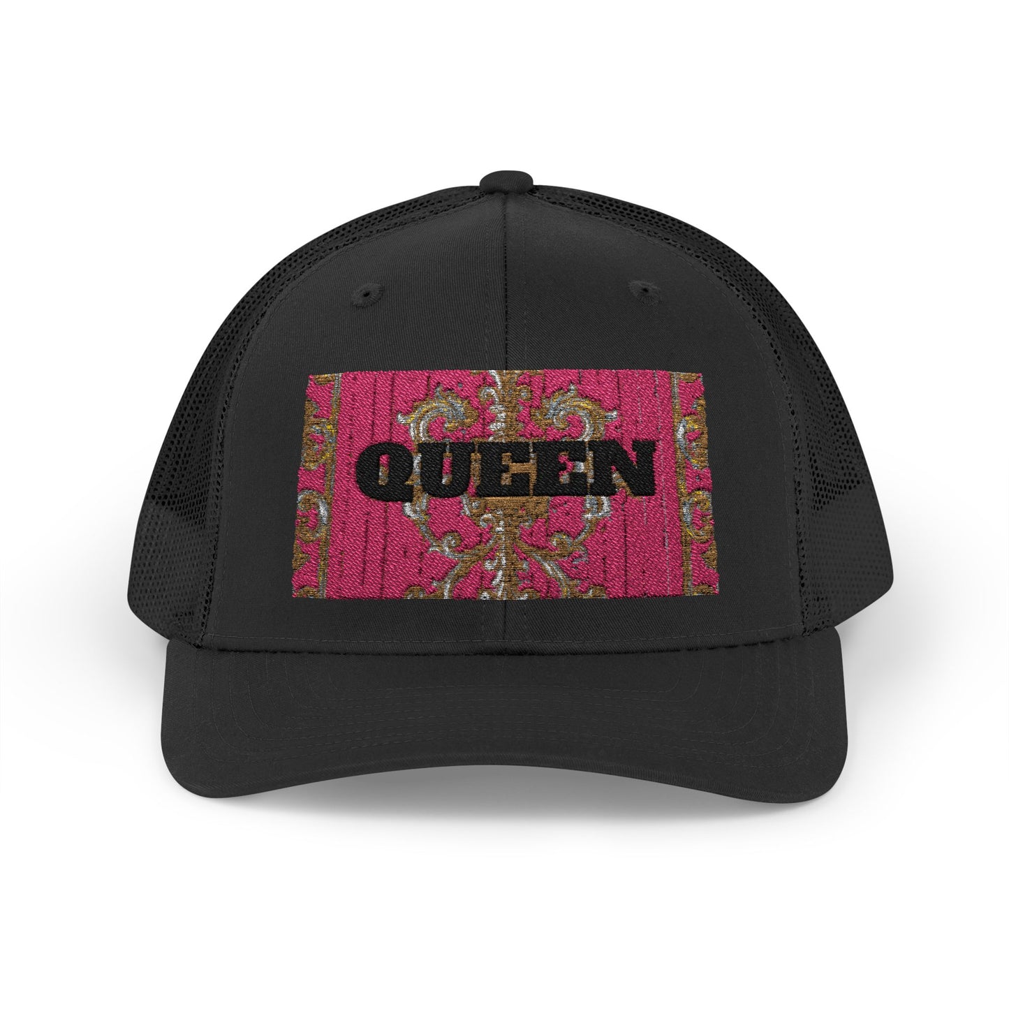 Queen Sparkle Snapback Trucker Cap | Trendy Fashion Hat | Perfect Gift for Festivals, Parties, Summer Vibes, Outdoor Adventures, Unique Style