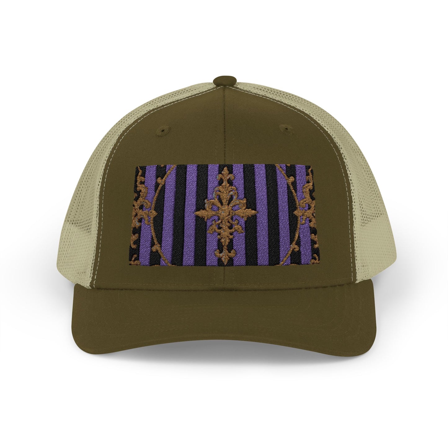 Stylish Baroque Vintage-Inspired Snapback Trucker Cap, Hipster Cap, Festival Headwear, Unique Gift for Fashion Lovers