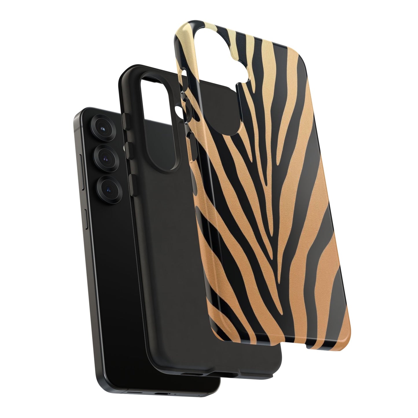 Zebra Print Tough Phone Case