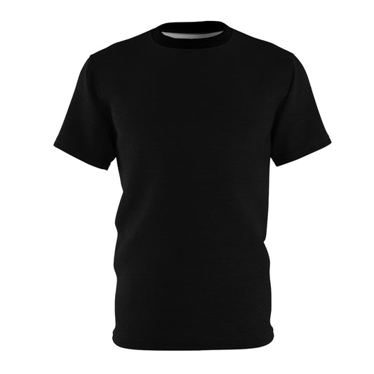 Unisex Black Cut & Sew Tee - Stylish Black T-Shirt, Casual Wear, Perfect for Gifts, Everyday Fashion, Customized Apparel