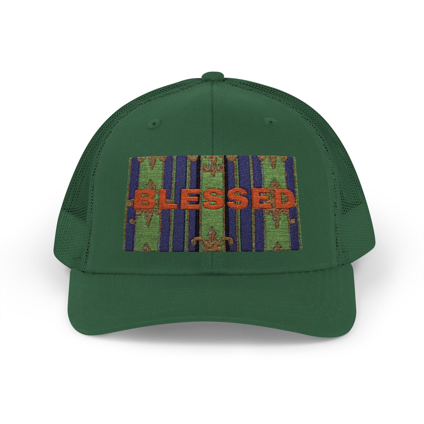 Blessed Snapback Trucker Cap, Casual Hat, Faith Gift, Outdoor Cap, Stylish Accessory, Everyday Wear
