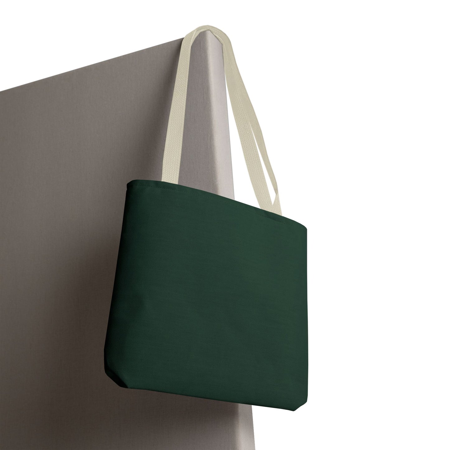 Stylish Midnight Green All-Over Print Tote Bag for Everyday Use, Eco-Friendly Shopping Bag, Beach Tote, Gift for Her, Fashion Accessories