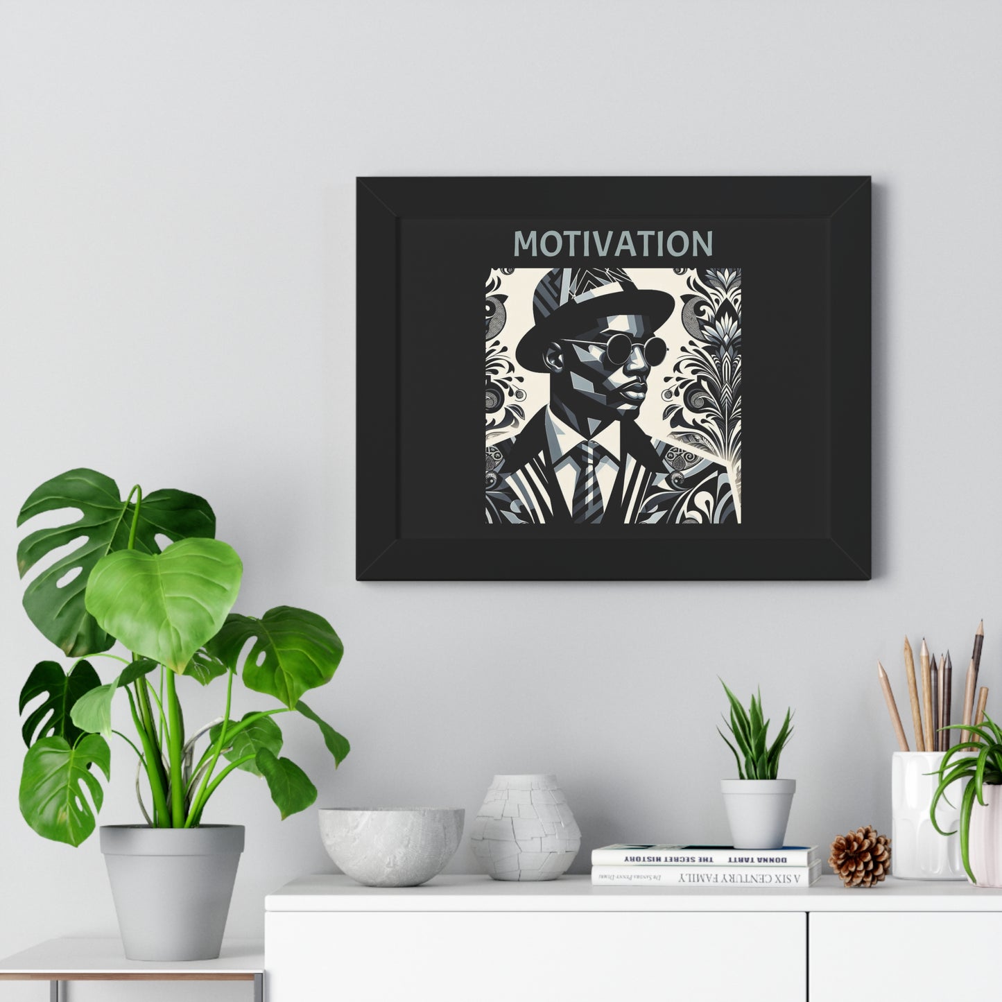 Motivational Framed Poster | Wall Art, Home Decor, Inspirational Gift, Office Decor, Modern Artwork