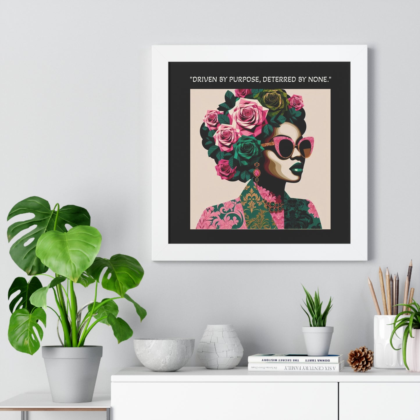 Vertical Poster - 'DRIVEN BY PURPOSE' Wall Art