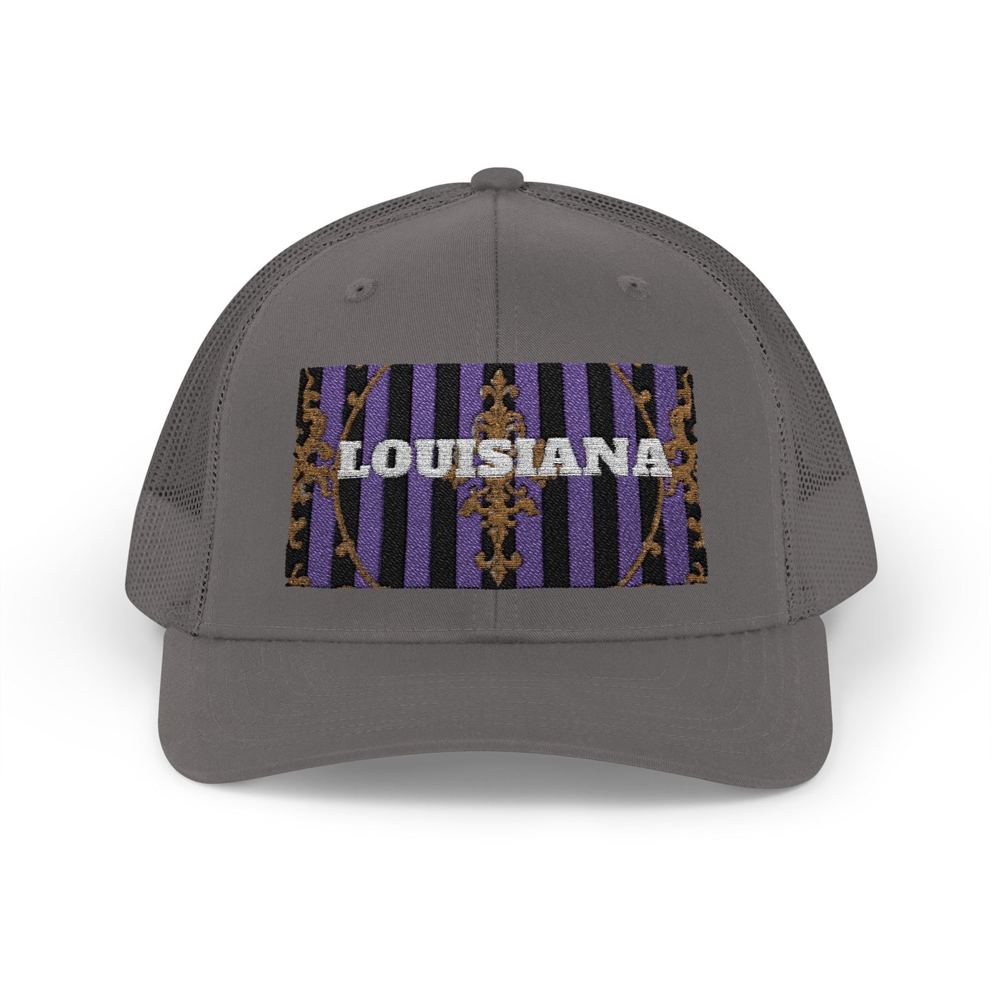 Louisiana Pride Snapback Trucker Cap | Festival Hat, Outdoor Accessory, Summer Style, Unique Gift for Travelers, Sports Enthusiasts