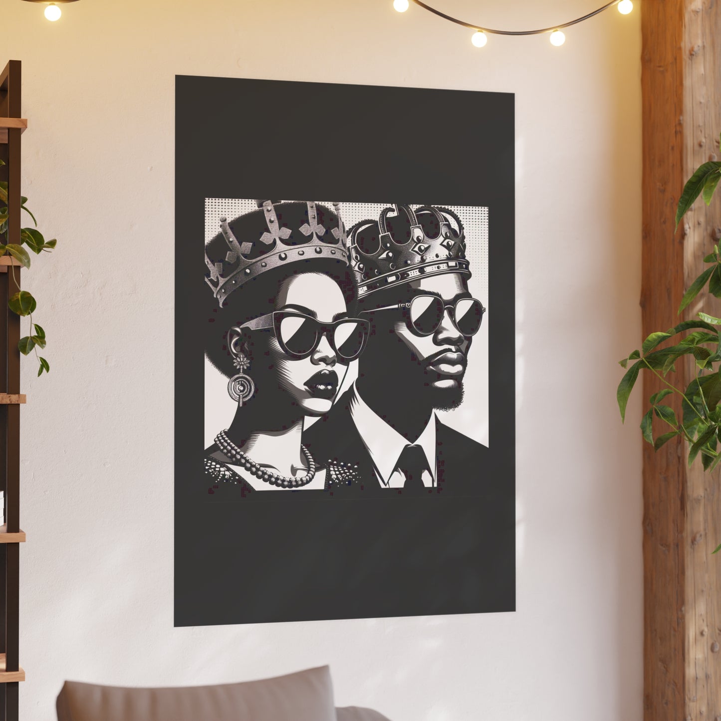 Royalty-Inspired Satin and Archival Matte Posters, Modern Wall Art, Home Decor, Gift for Him/Her, Motivational Art