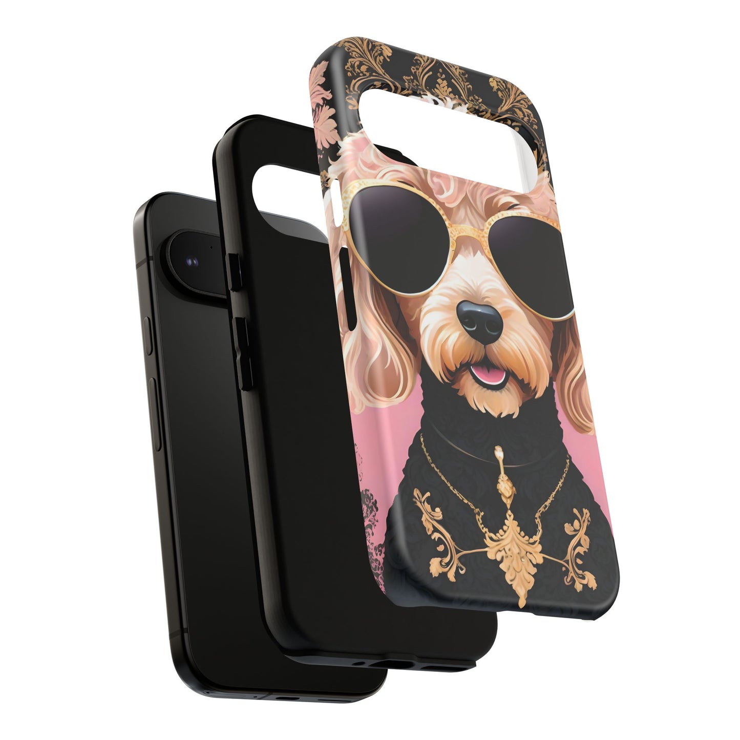 Phone Case - Golden Doodle In Sunglasses Tough Case