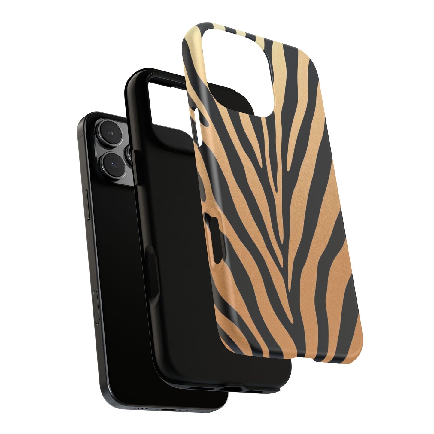 Zebra Print Tough Phone Case
