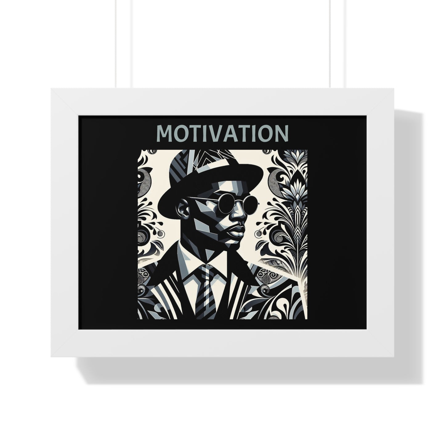 Motivational Framed Poster | Wall Art, Home Decor, Inspirational Gift, Office Decor, Modern Artwork