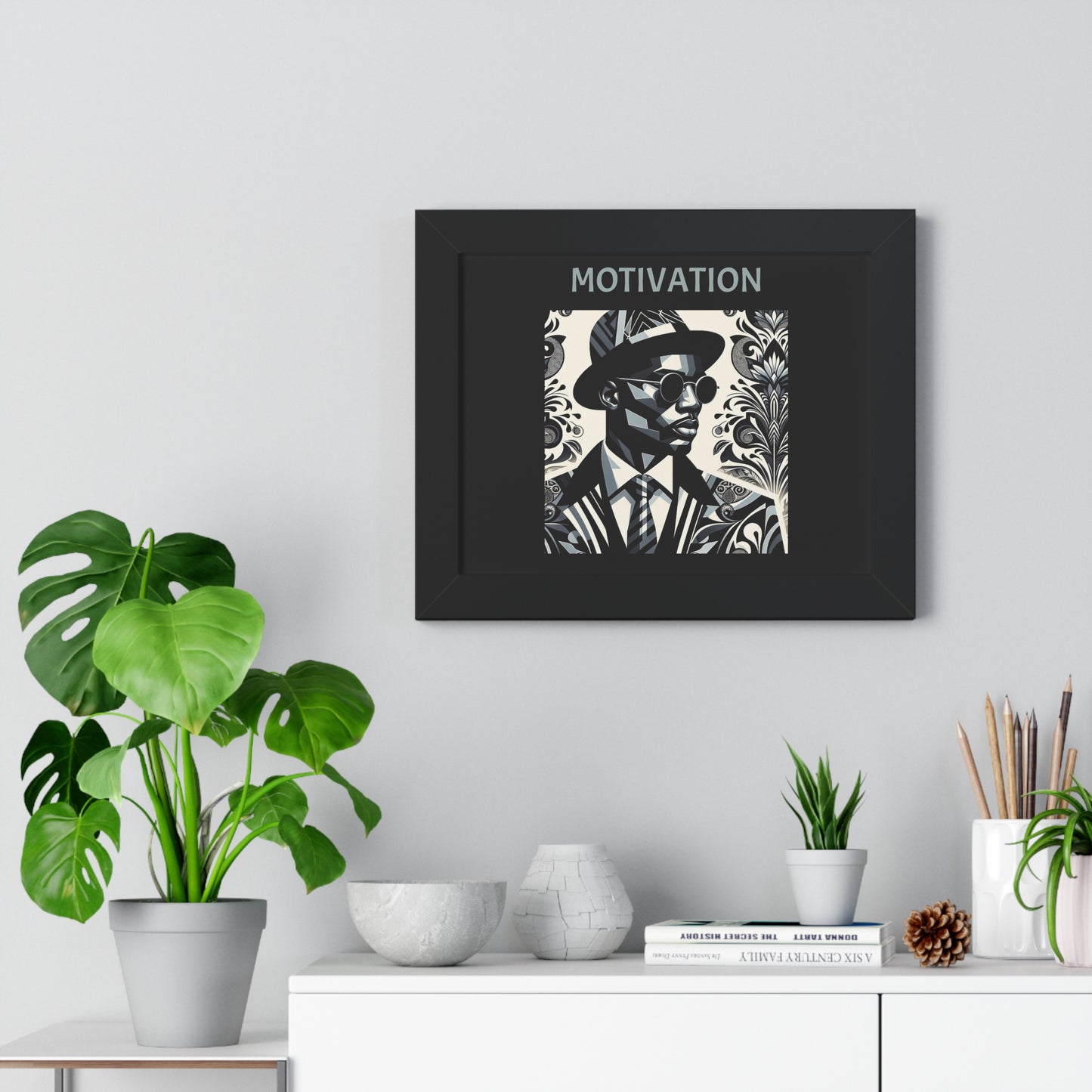 Motivational Framed Poster | Wall Art, Home Decor, Inspirational Gift, Office Decor, Modern Artwork