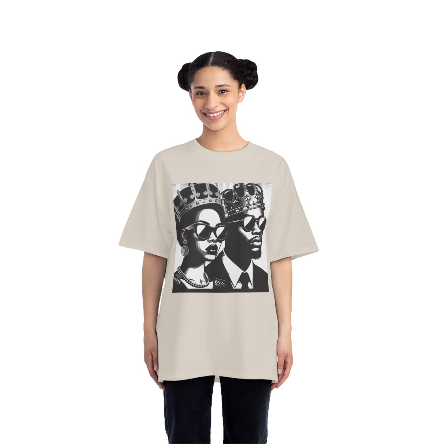 Royalty-Inspired Unisex Graphic Tee - Stylish Casual Wear for Kings and Queens, Unique Gift, Fashion Statement, Streetwear