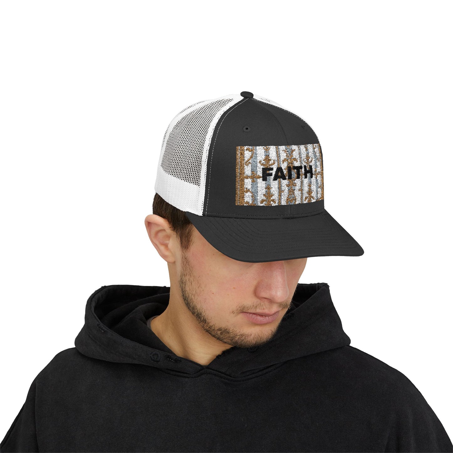 Stylish Faith Snapback Trucker Cap - Faith Inspired Sun Protection