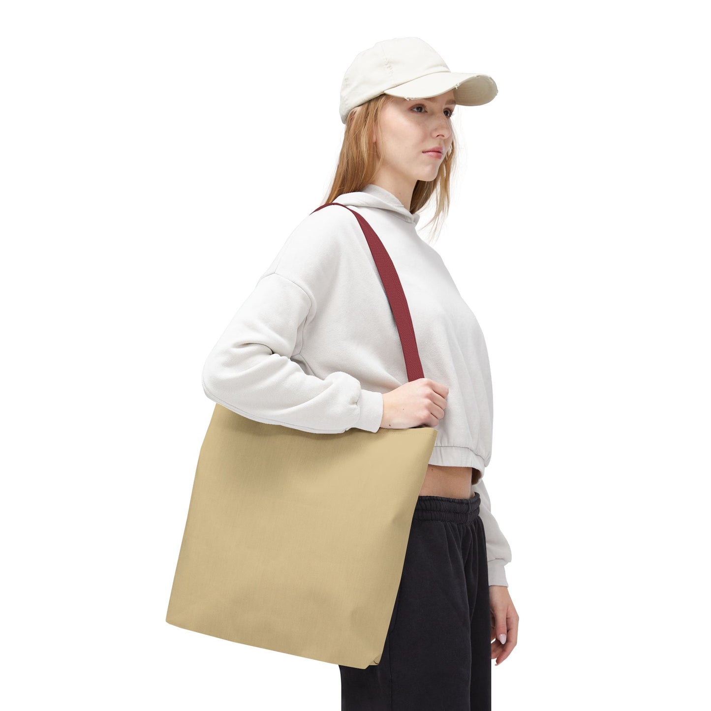 Vanilla Wheat Versatile Tote Bag - Eco-Friendly, Fashionable, Perfect for Shopping, Beach Days, and Everyday Use