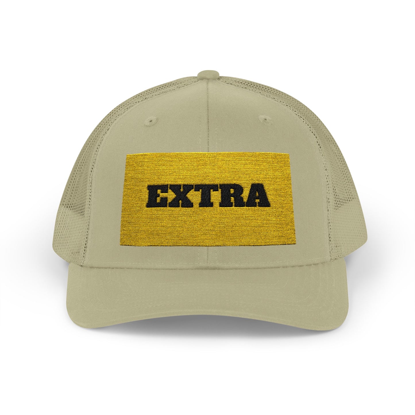 Extra Sparkling Gold Snapback Trucker Cap, Casual Hat, Fashion Accessory, Outdoor Gear, Gift for Him/Her, Party Wear