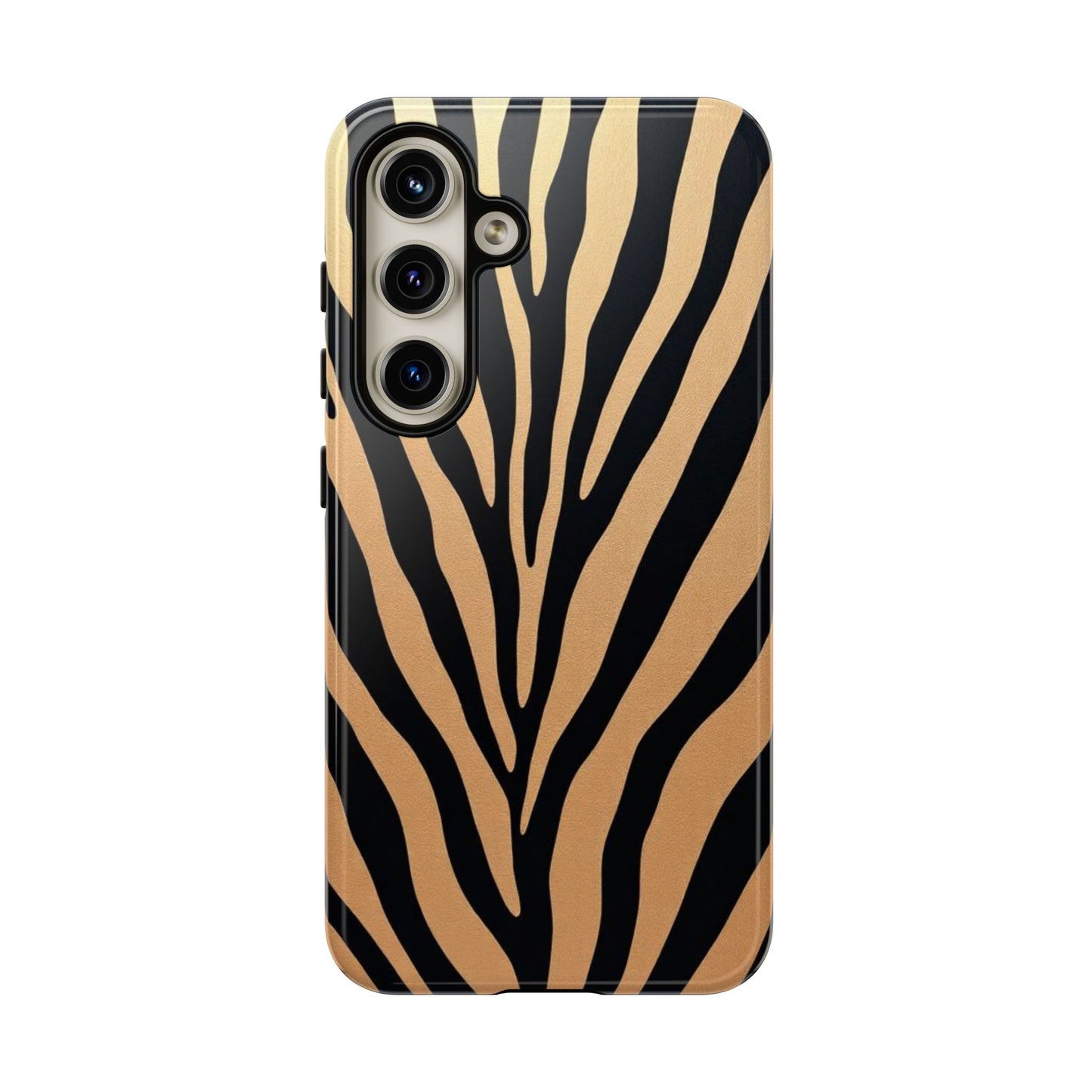 Zebra Print Tough Phone Case