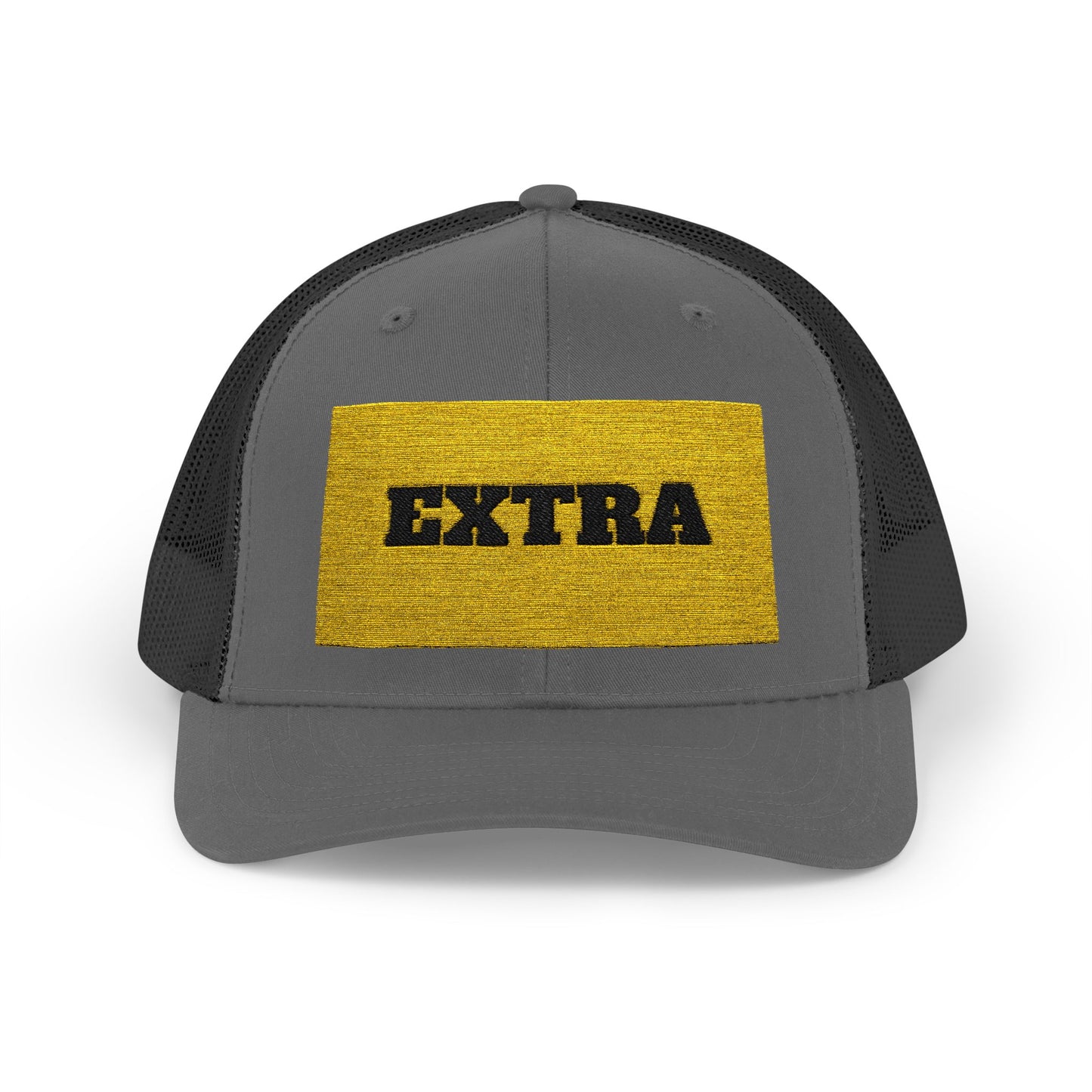 Extra Sparkling Gold Snapback Trucker Cap, Casual Hat, Fashion Accessory, Outdoor Gear, Gift for Him/Her, Party Wear